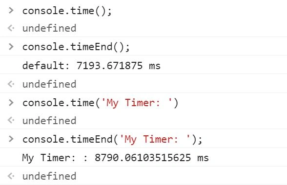 10 JavaScript Console Tricks That You Didn't Know
