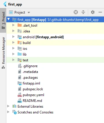Creating A New Flutter Project And Setup Physical Device And Emulator