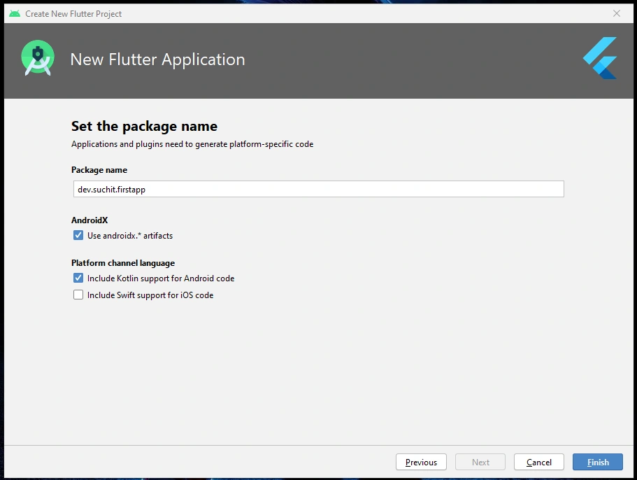Creating A New Flutter Project And Setup Physical Device And Emulator