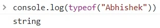 Operator type