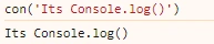 Console