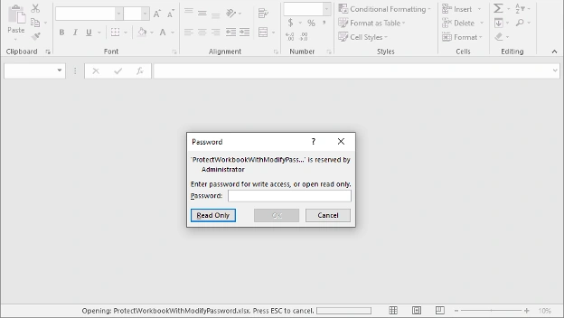 Protect Excel Files in Java