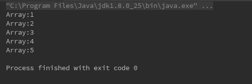 foreach-program-output