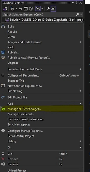 Visual Studio 2022 IDE Step 3