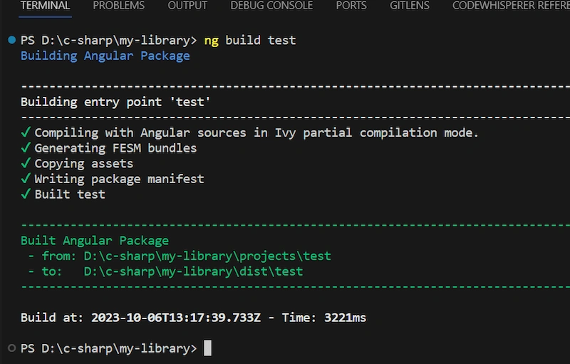 Build Your Angular Library