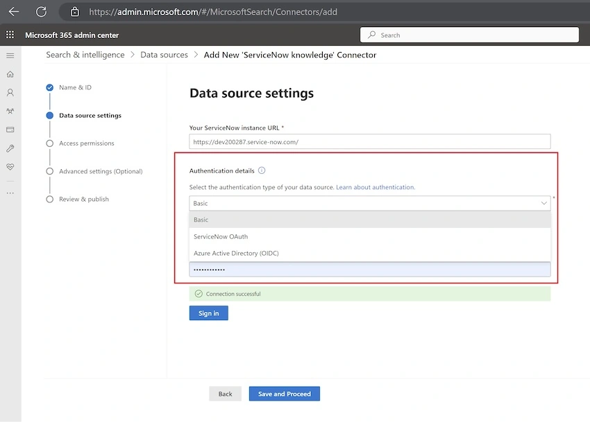 Data Source Settings