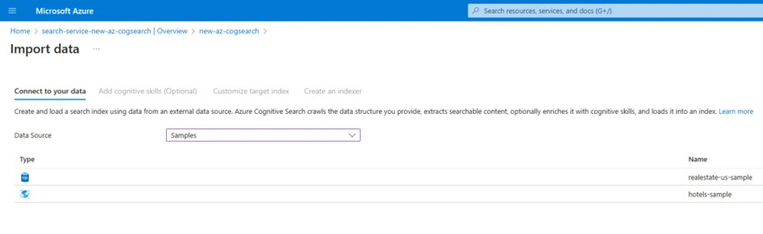import data