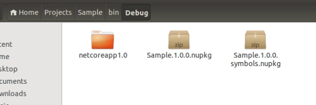 output directory