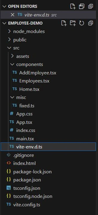 A React Front-end with a .NET Web API Back-end Application