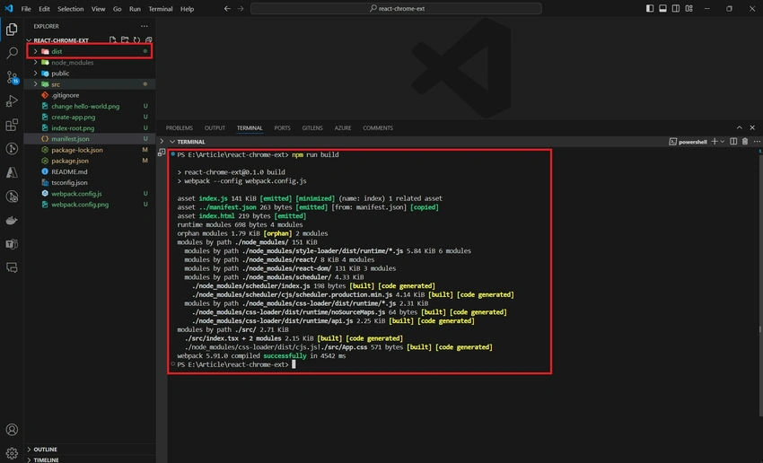 Compile the App