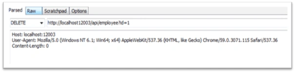 HTTP DELETE
