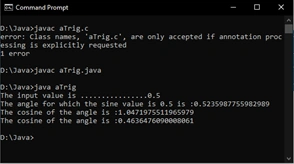 java.math class