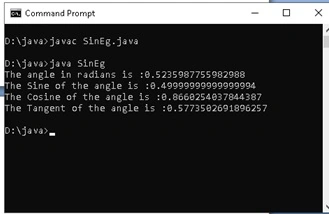 java.math class