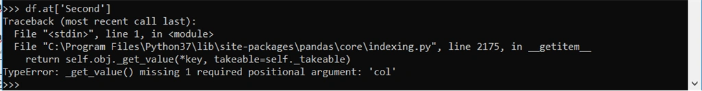 Error in iat and at