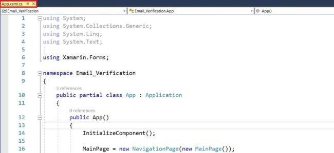 Email Verification In Android and UWP Using Xamarin.Forms
