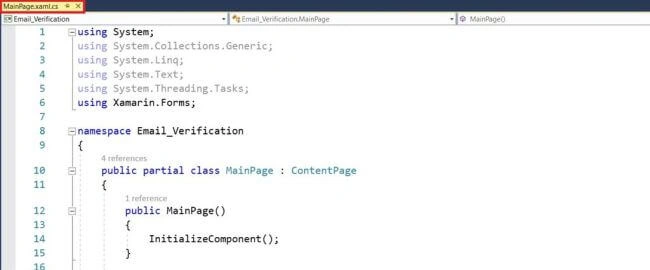 Email Verification In Android and UWP Using Xamarin.Forms