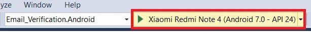 Email Verification In Android and UWP Using Xamarin.Forms
