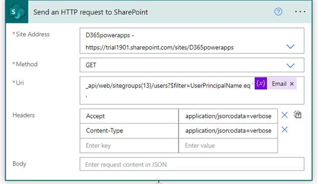 Access Restriction in a Canvas App Using a SharePoint Group and Power Automate