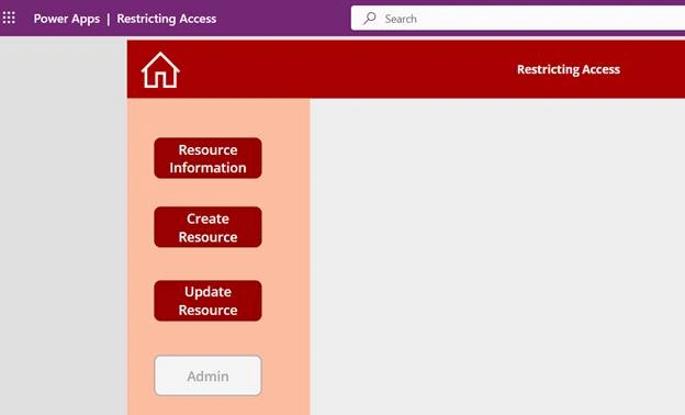 Access Restriction in a Canvas App Using a SharePoint Group and Power Automate