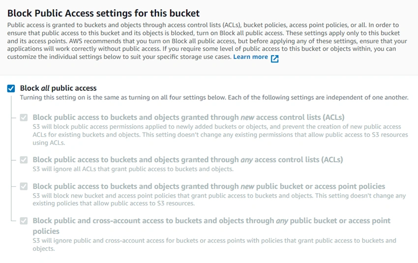 Access S3 bucket from Private Subnet EC2 Instance