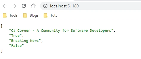 Asp.net Core - Accessing Configuration Settings From Appsettings.json File