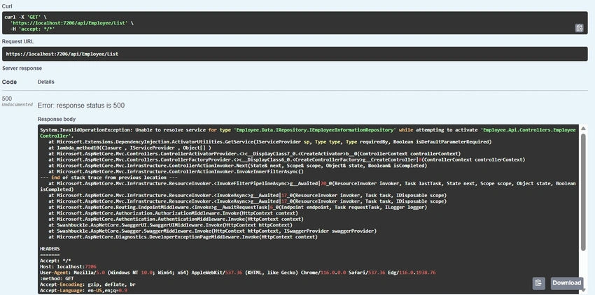 Configure Dependency