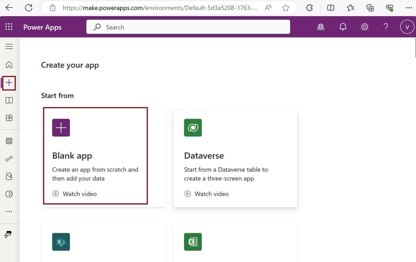 Canvas app