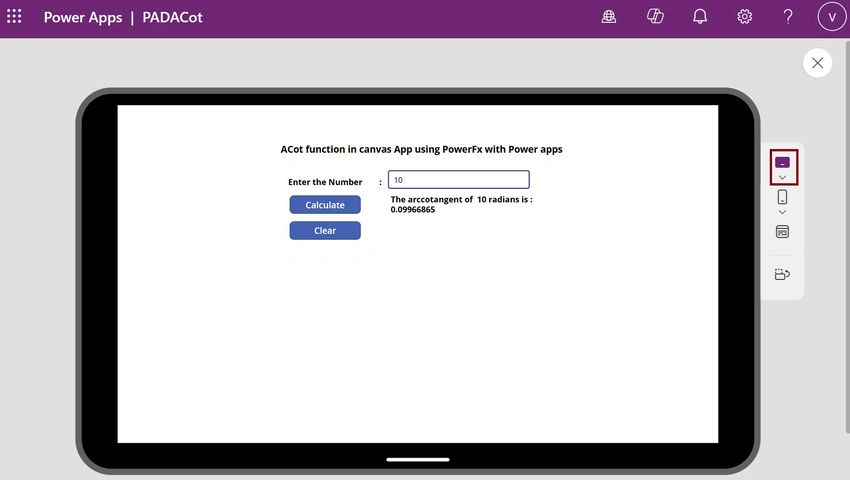  Tablet Display