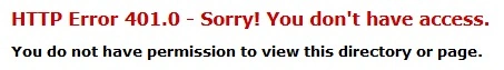 Http error