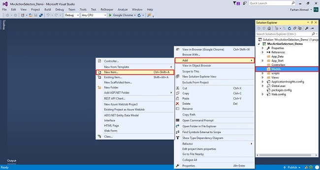 Action Verb Selectors In ASP.NET MVC