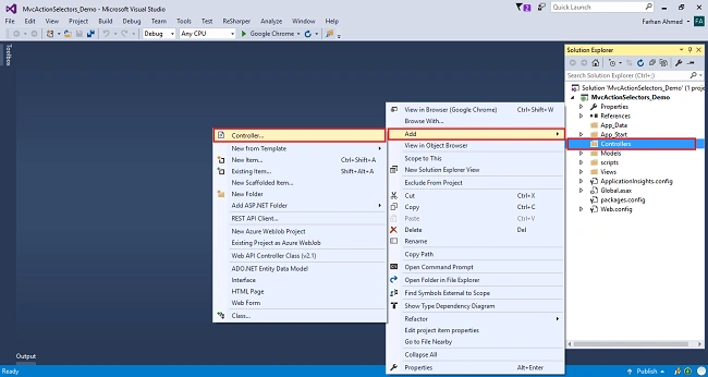 Action Verb Selectors In ASP.NET MVC