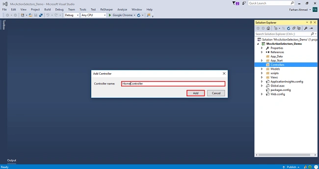 Action Verb Selectors In ASP.NET MVC