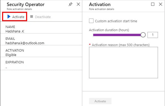 Activate My Azure Active Directory (Azure AD) Roles In Privileged Identity Management (PIM)