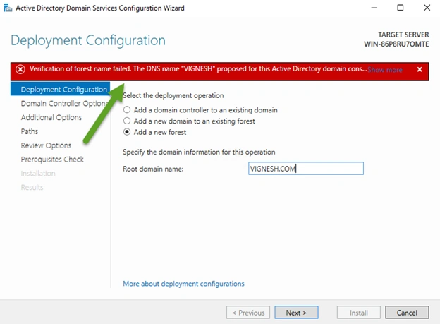 root domain name