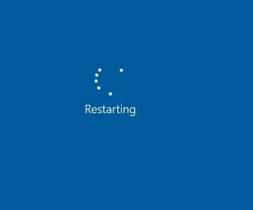restart