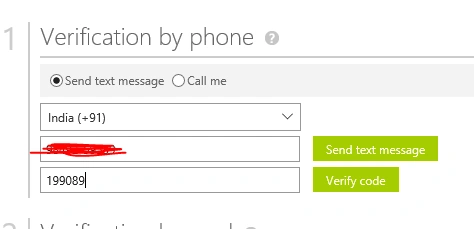Send text message