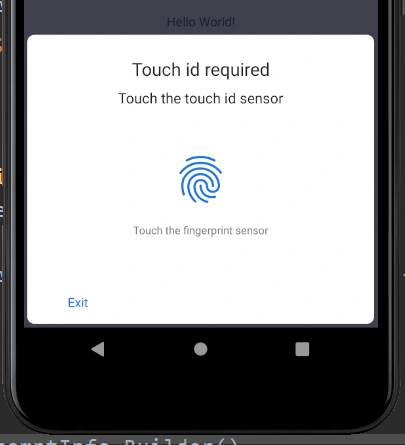 Add Biometric Authentication In Android App Using Android Studio