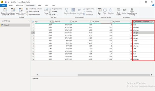 Add Column From Example In Power QueryEditor