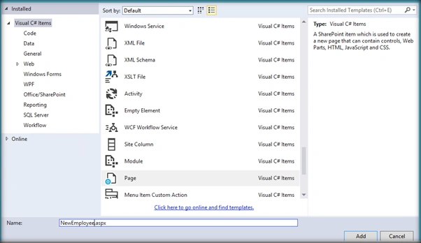 Add Custom Form To List Using SharePoint Hosted App