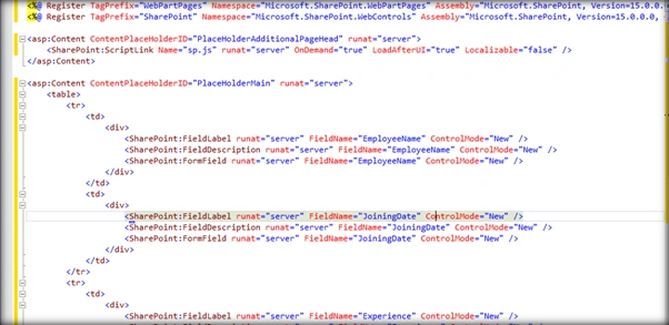Add Custom Form To List Using SharePoint Hosted App
