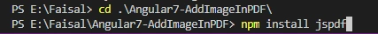 Add Dynamic Image In PDF And Download PDF In Angular 7