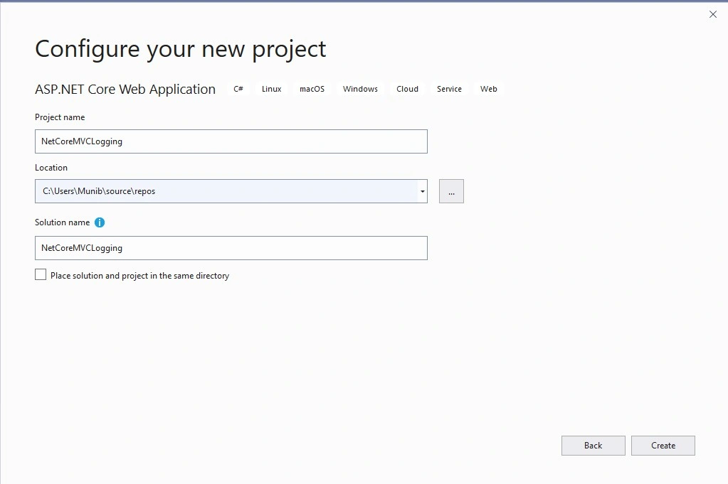 Add File Logging To An ASP.NET Core MVC Application