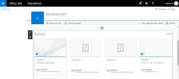 Development