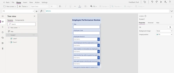 Add PowerApps as in-meeting Teams app