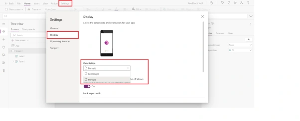 Add PowerApps as in-meeting Teams app