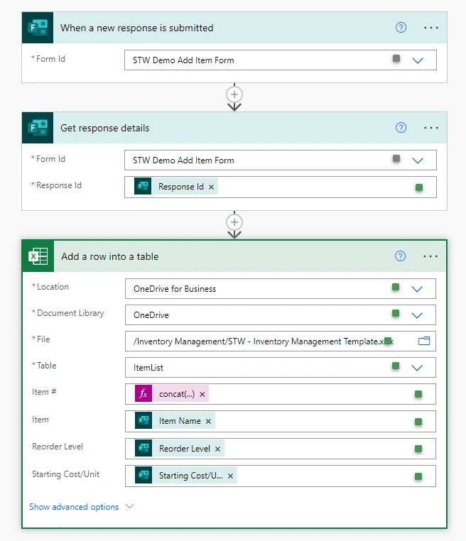 Excel Column