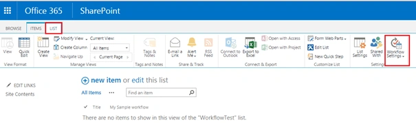 List