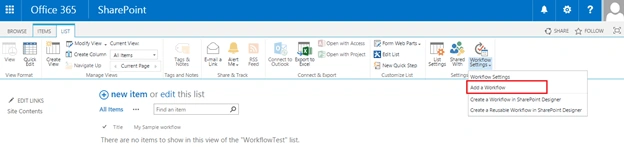 add workflow