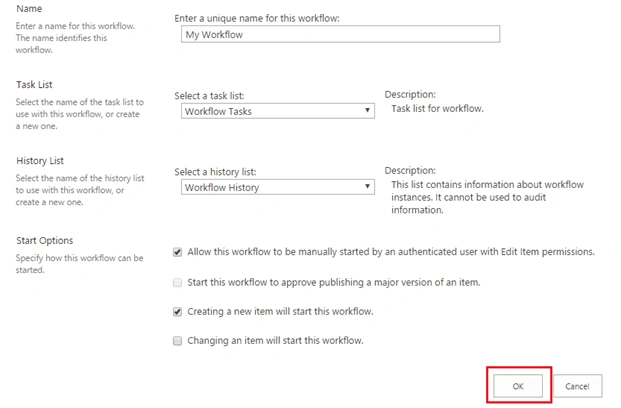 app workflow