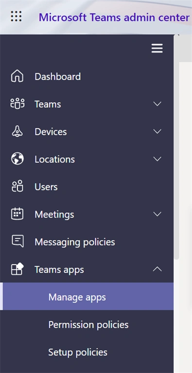 Manage Apps